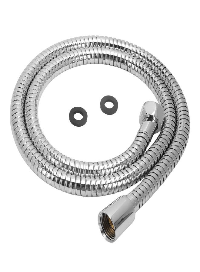 Orvos Shower Hose Extendable 1.5 To 1.7 Meter, Premium 304 Stainless Steel Outer Hose, With Epdm Inner Tube, for Hand Showers and Health Faucets In High End Luxury Bathrooms, Set of 1 - Image 5